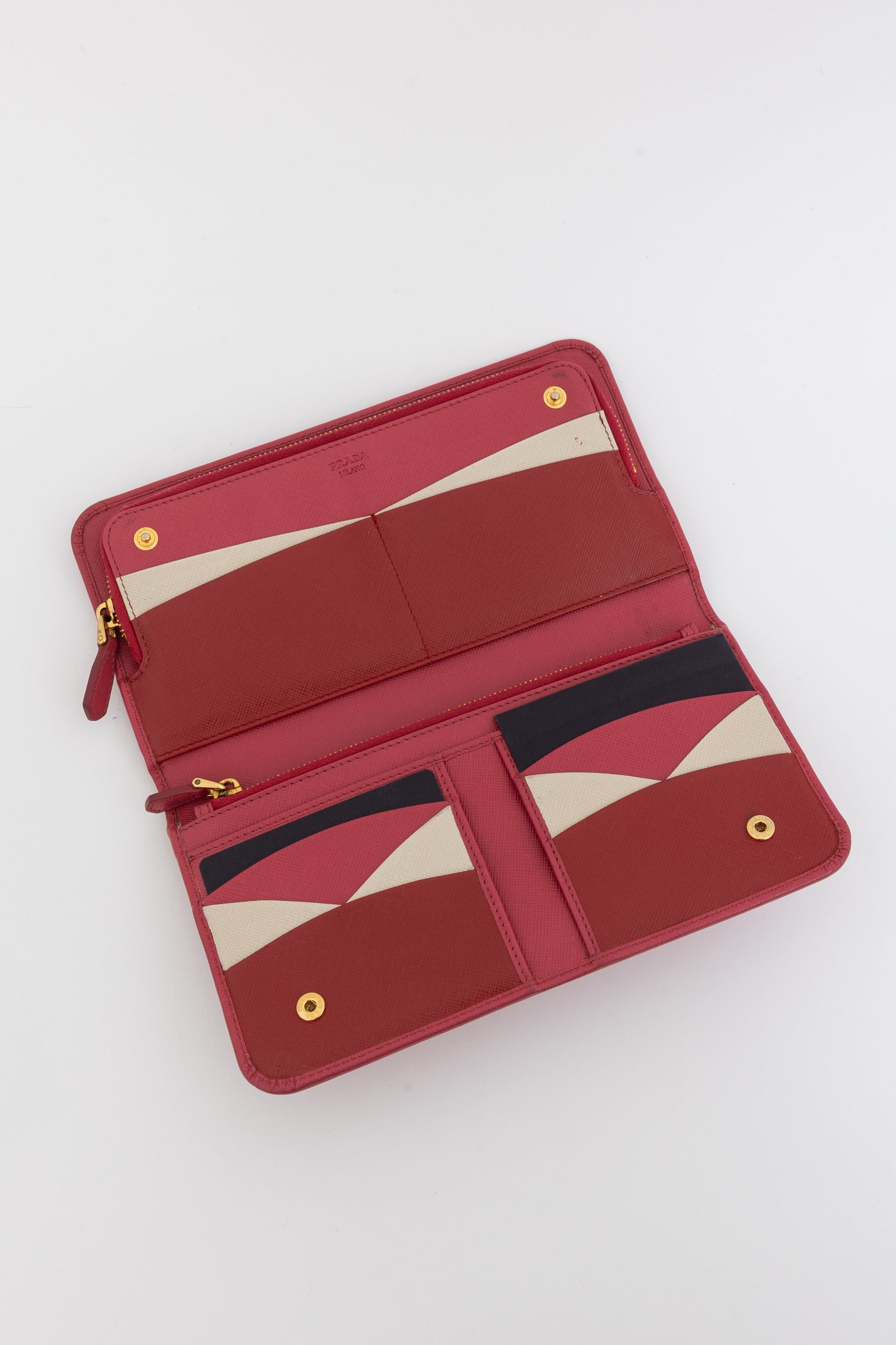 Saffiano Continental Wallet