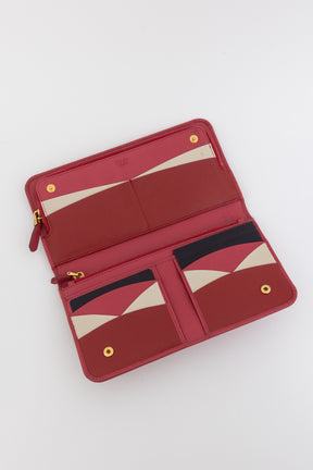 Saffiano Continental Wallet