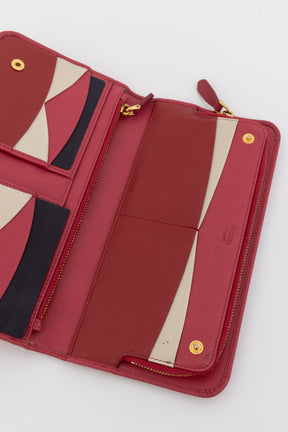 Saffiano Continental Wallet