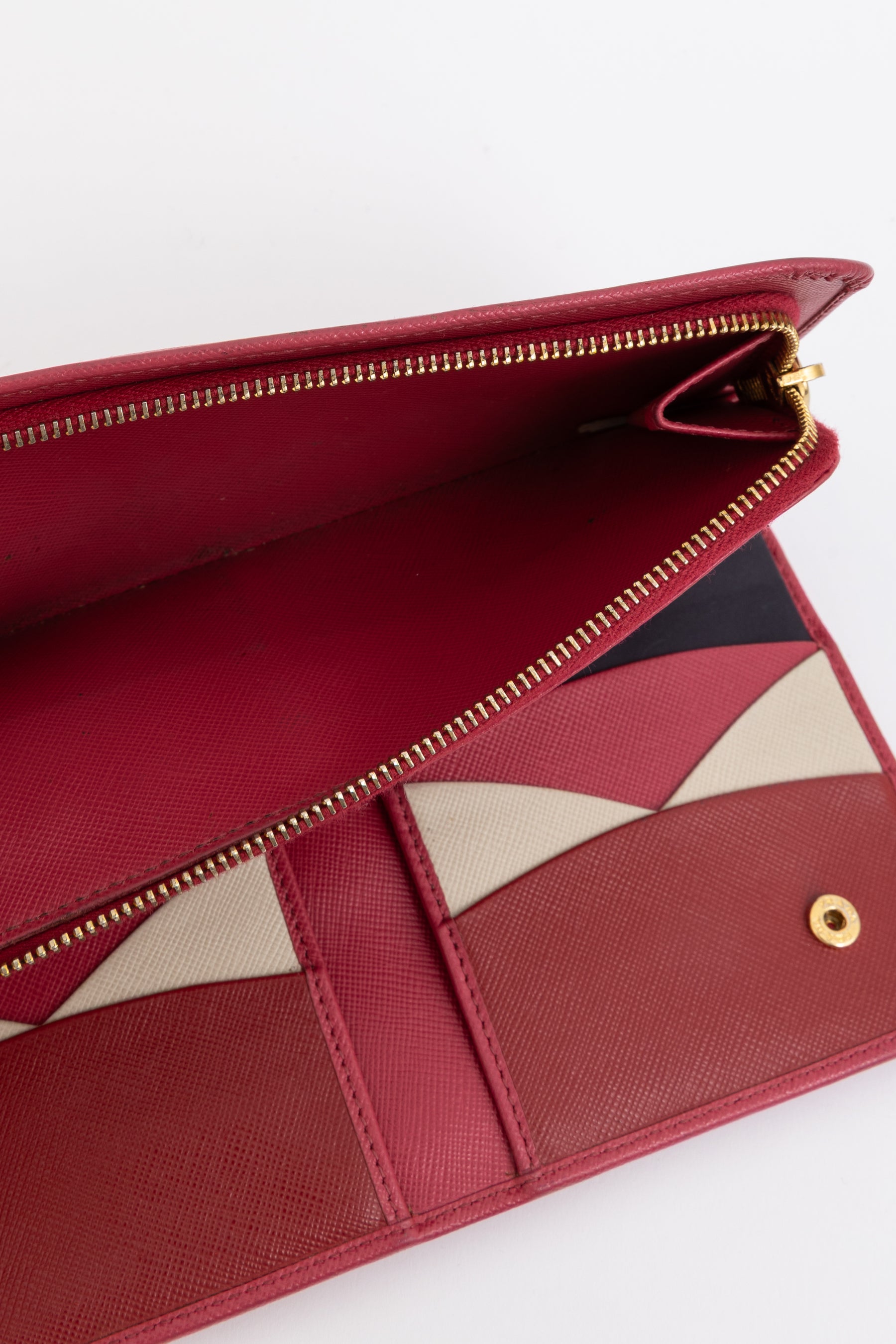 Saffiano Continental Wallet