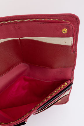 Saffiano Continental Wallet