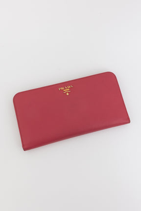 Saffiano Continental Wallet
