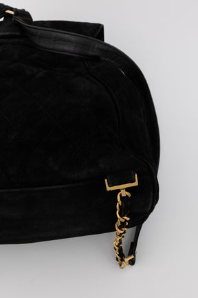 Suede Backpack