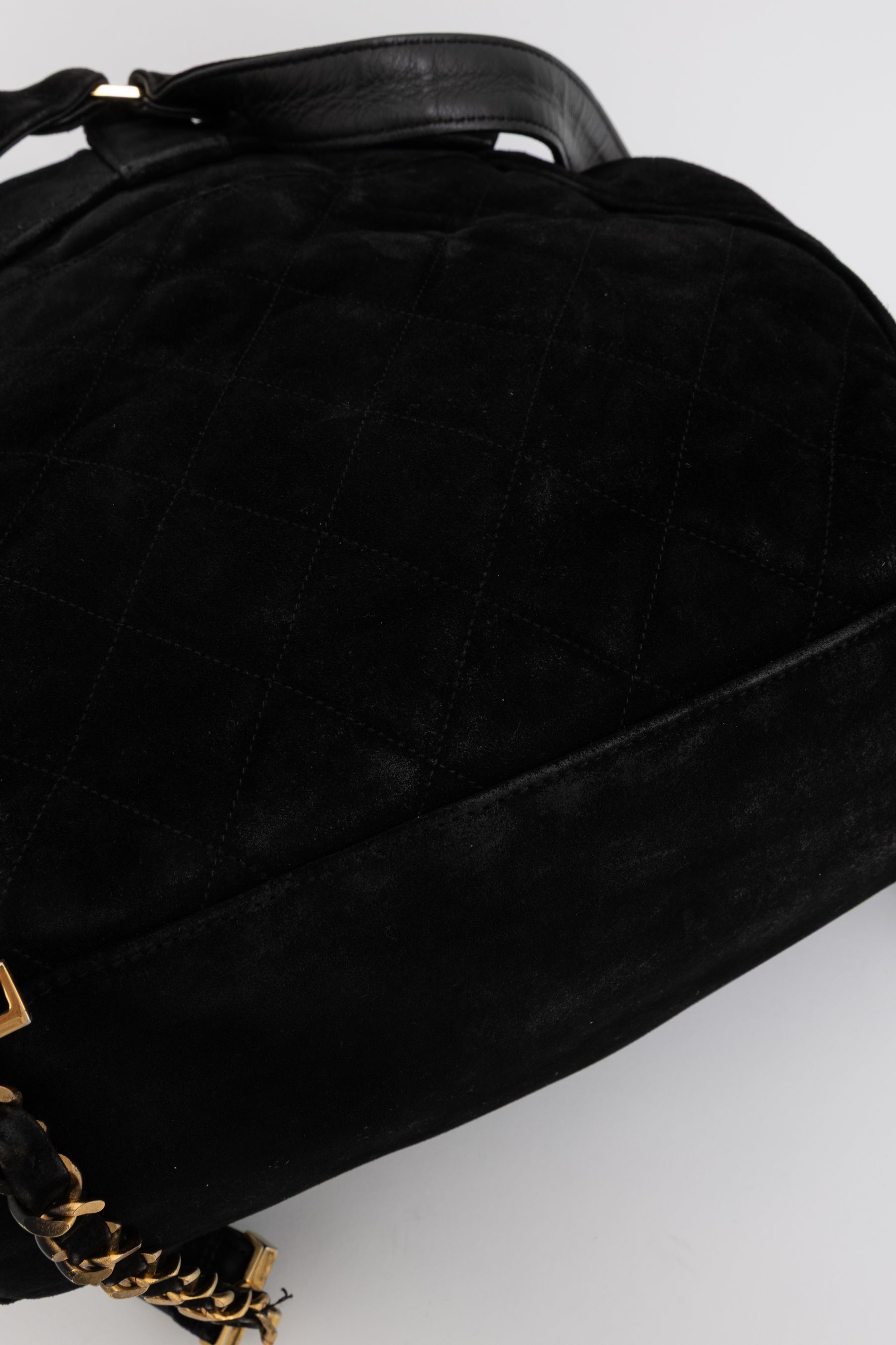 Suede Backpack