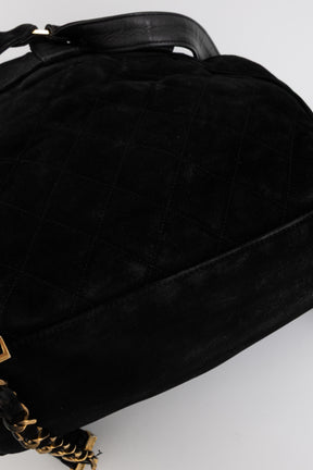 Suede Backpack
