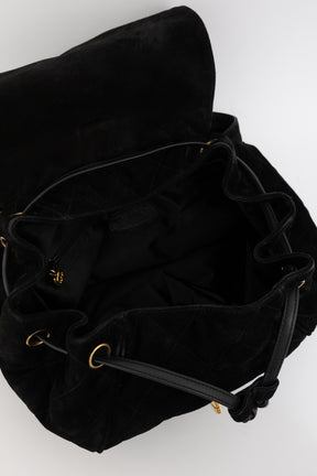 Suede Backpack