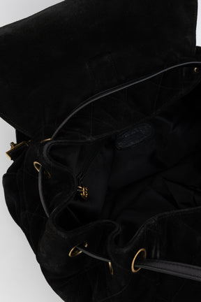 Suede Backpack