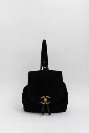 Suede Backpack