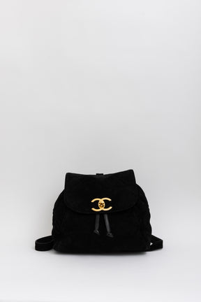 Suede Backpack