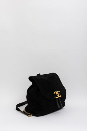 Suede Backpack