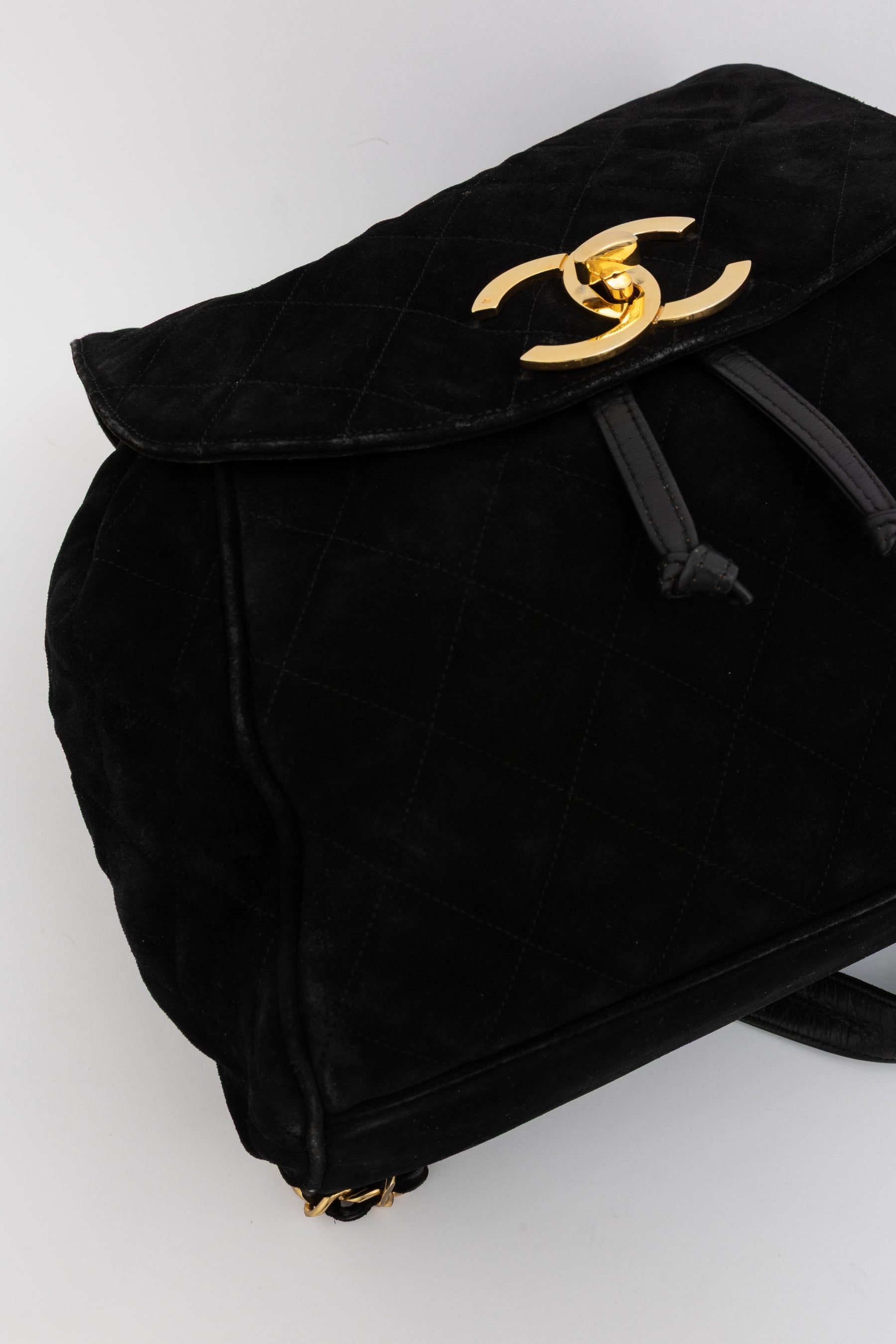 Suede Backpack