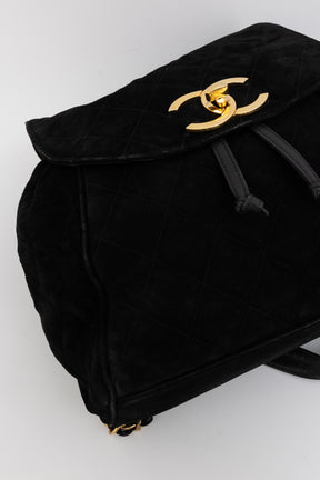 Suede Backpack