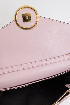 F is Fendi FF Embossed Wallet on Chain