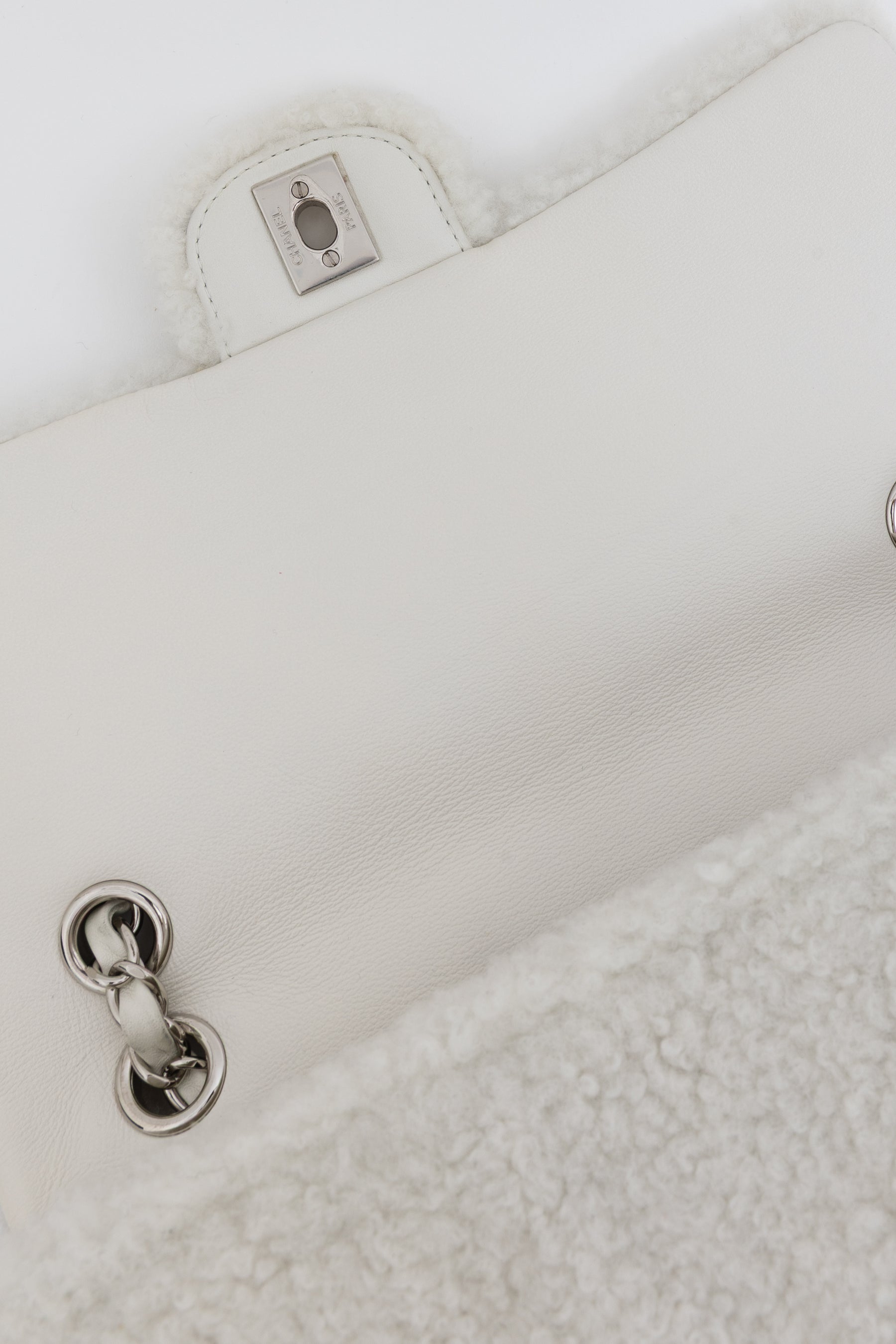 22A Fluffy Camellia Flap Bag