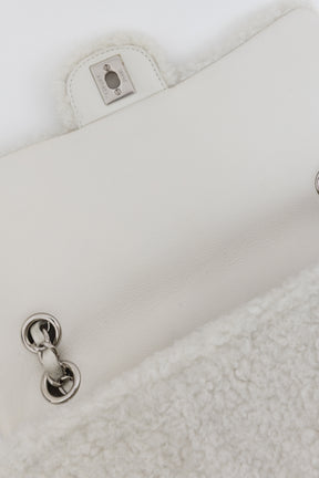 22A Fluffy Camellia Flap Bag