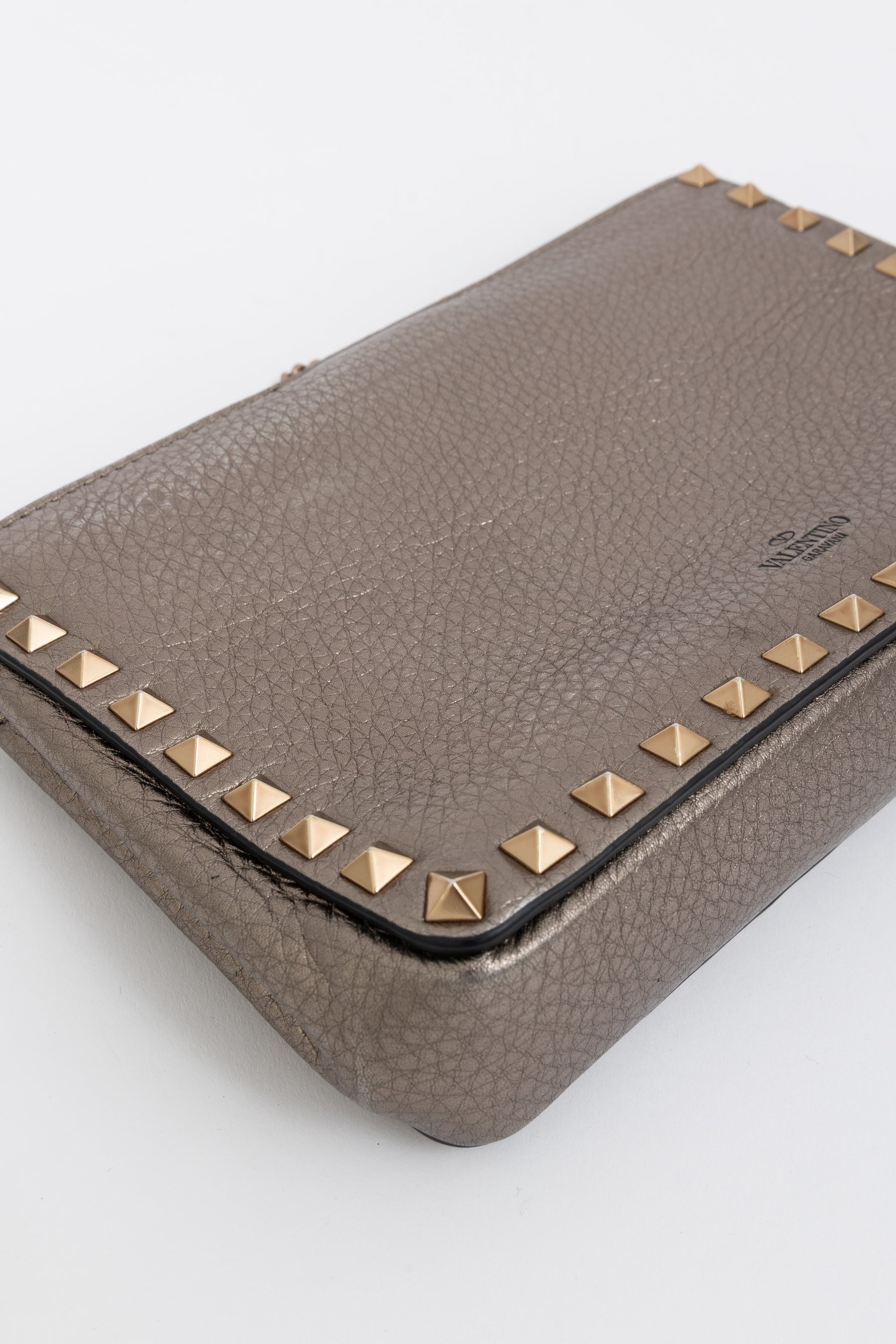 Rockstud Chain Crossbody Bag