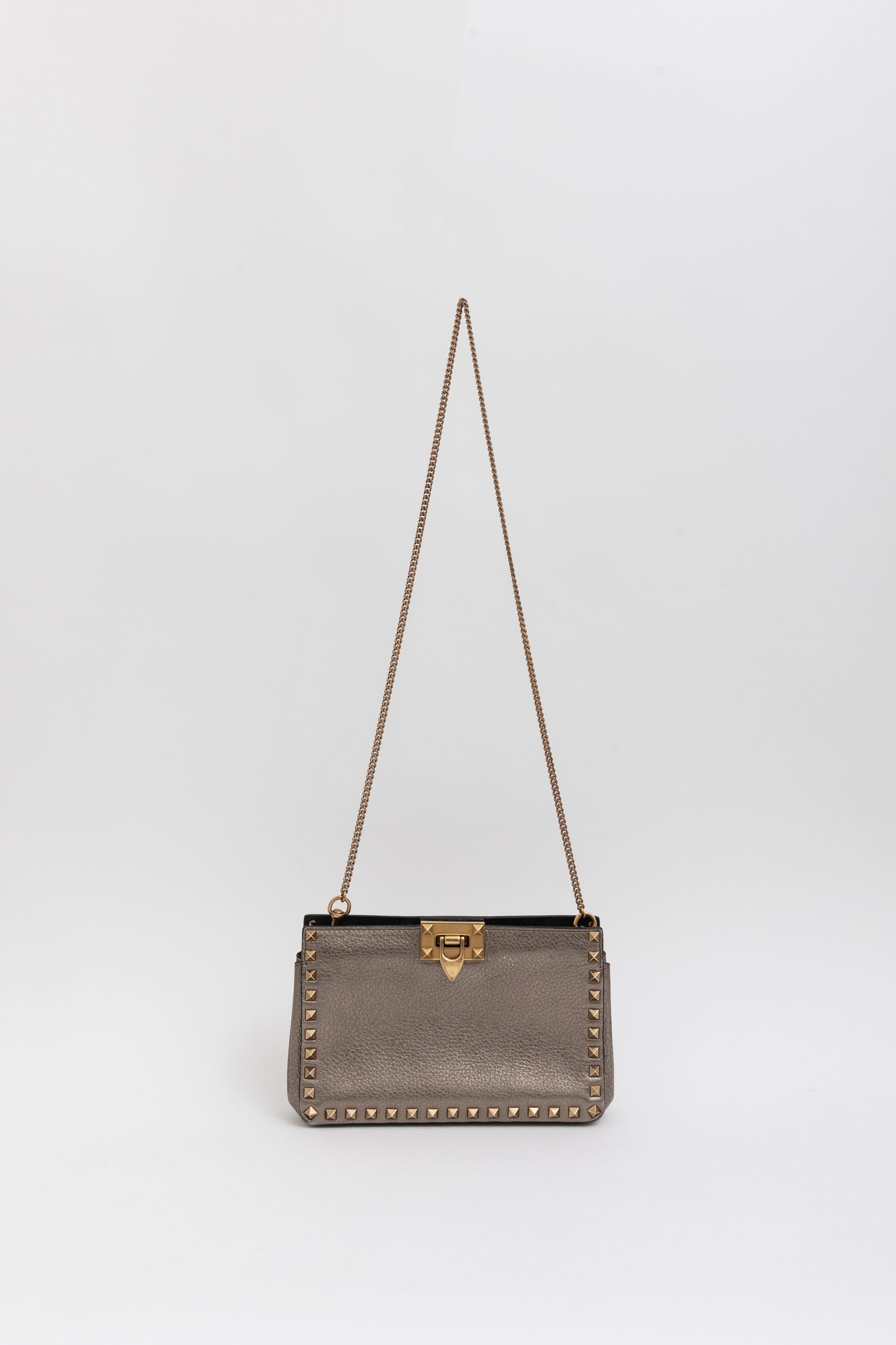 Rockstud Chain Crossbody Bag