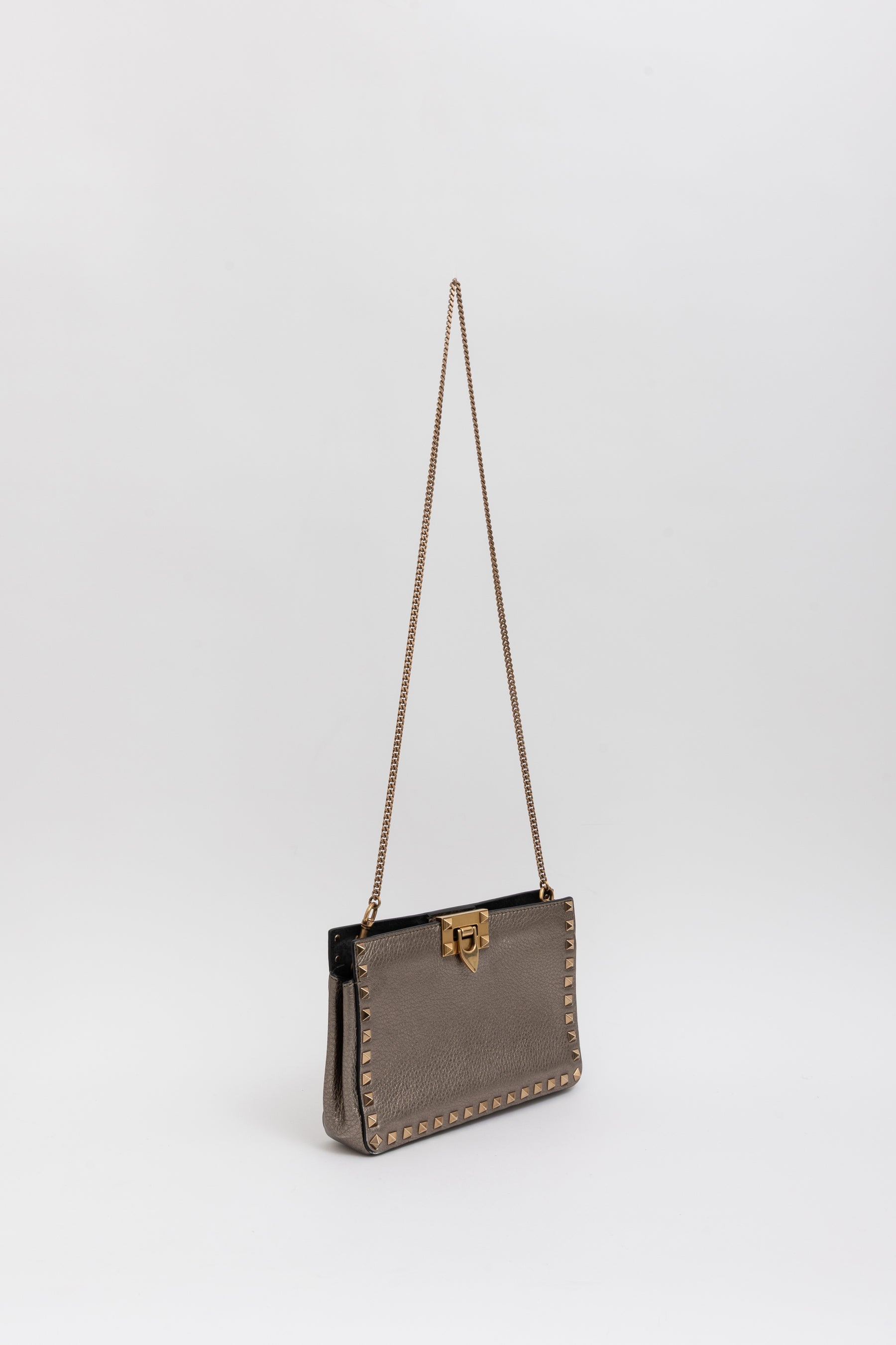 Rockstud Chain Crossbody Bag