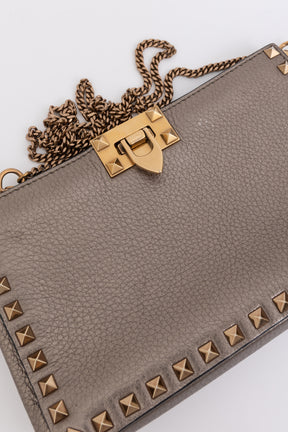 Rockstud Chain Crossbody Bag