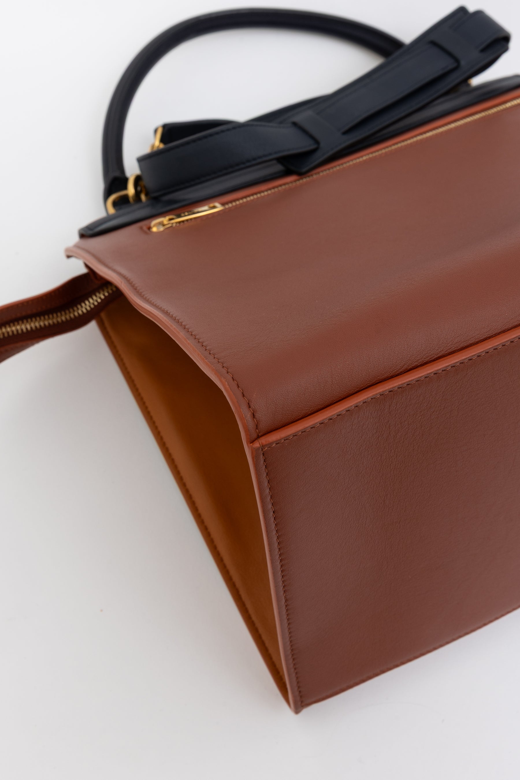 Tri-Colour Trapeze Bag