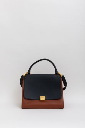 Tri-Colour Trapeze Bag