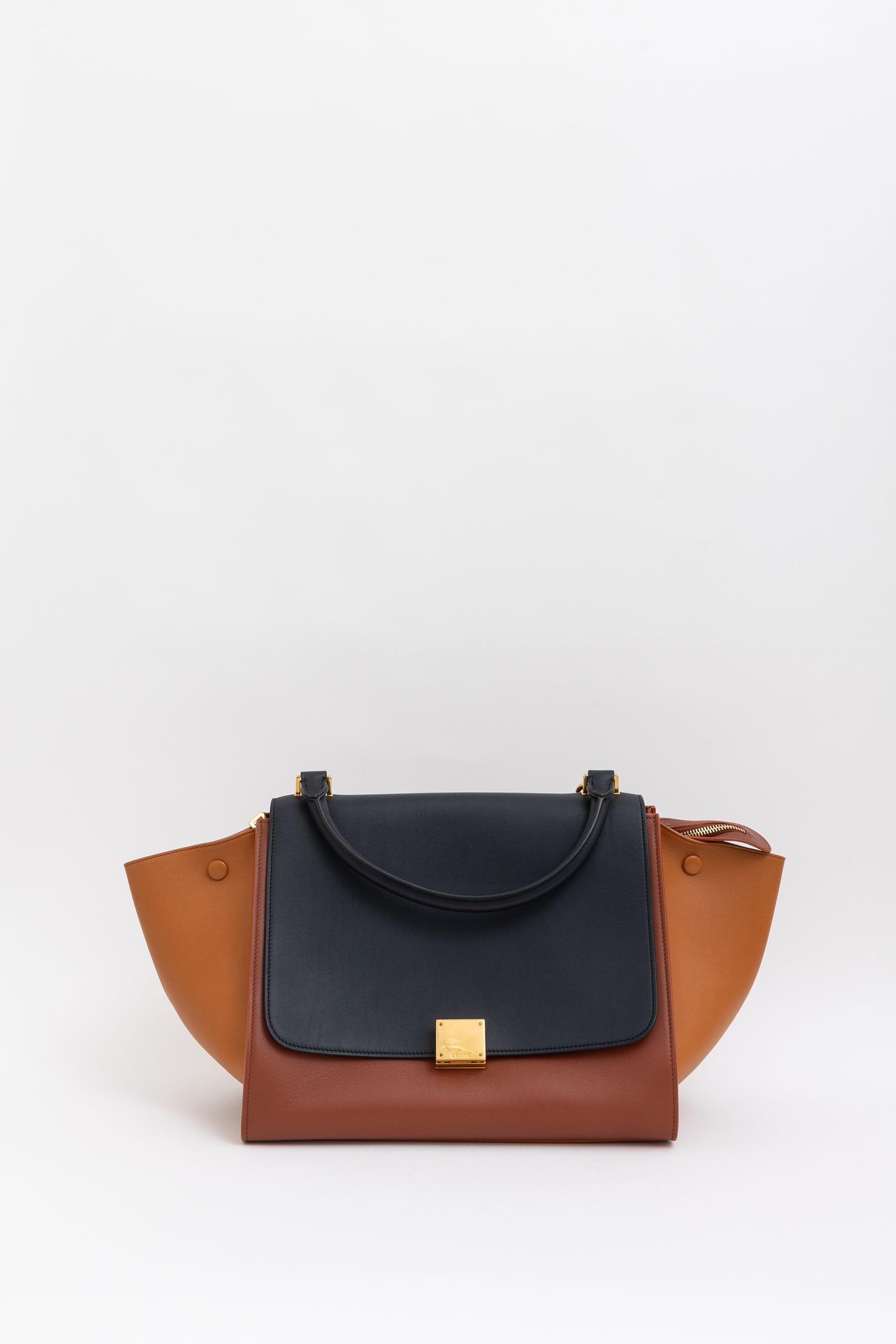 Tri-Colour Trapeze Bag