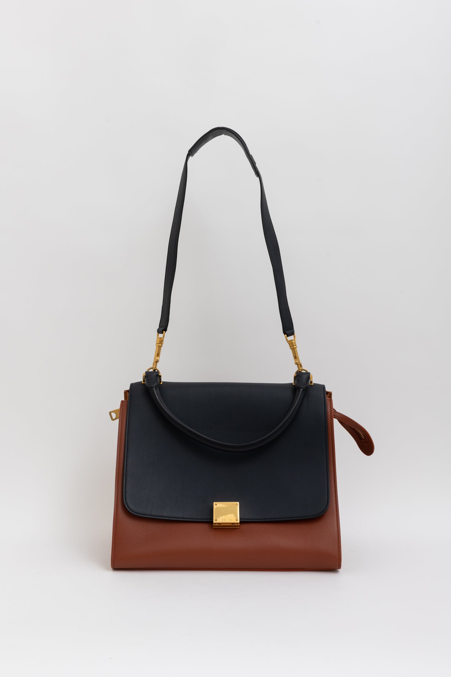 Tri-Colour Trapeze Bag