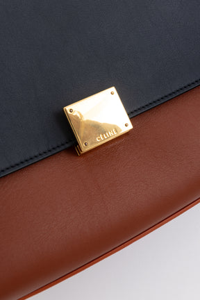 Tri-Colour Trapeze Bag