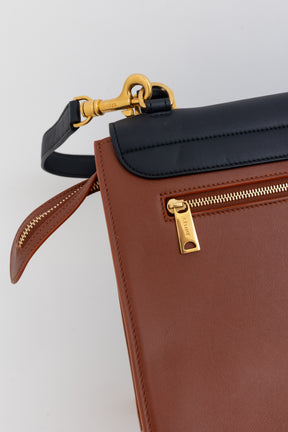 Tri-Colour Trapeze Bag