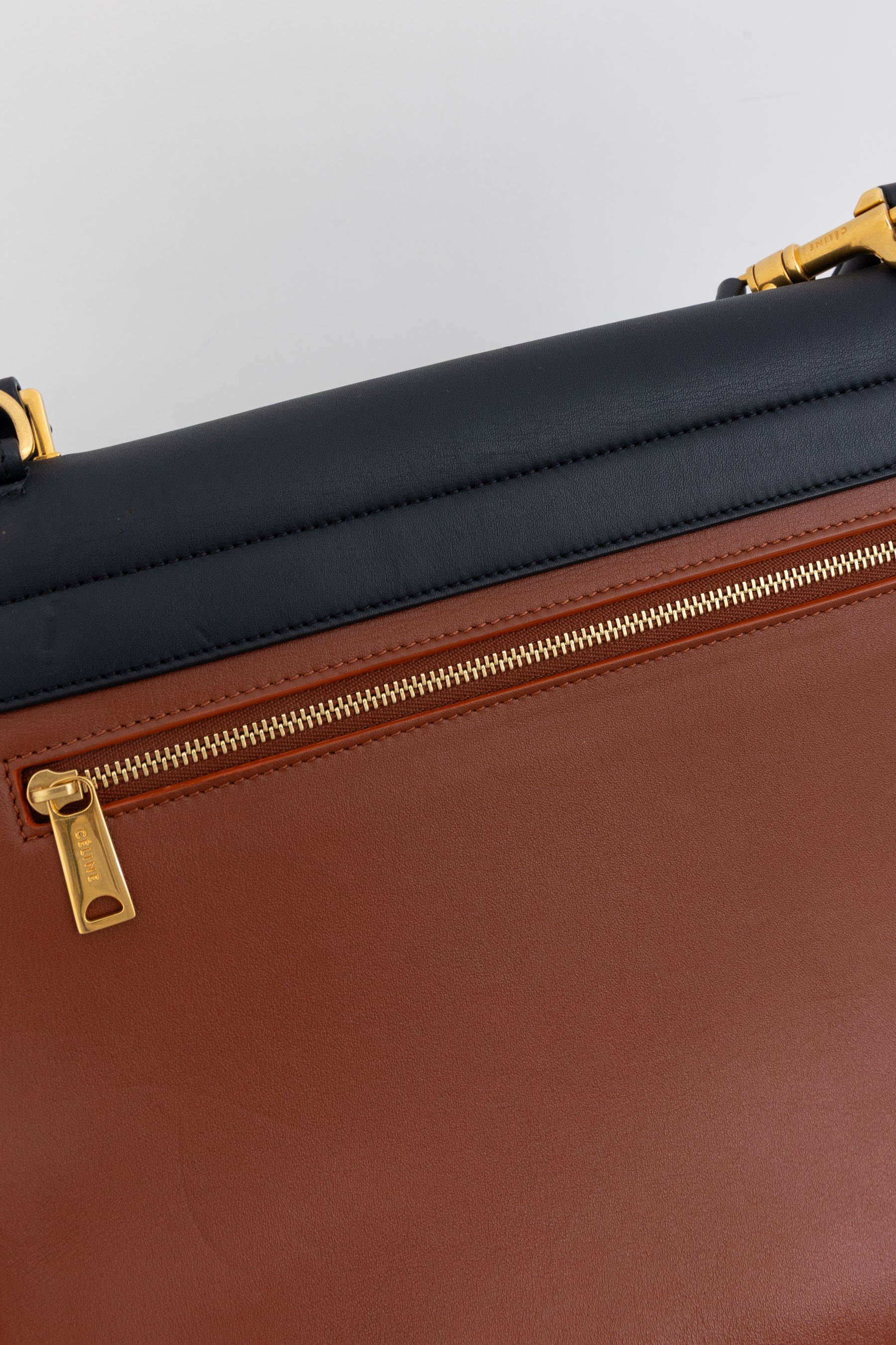 Tri-Colour Trapeze Bag