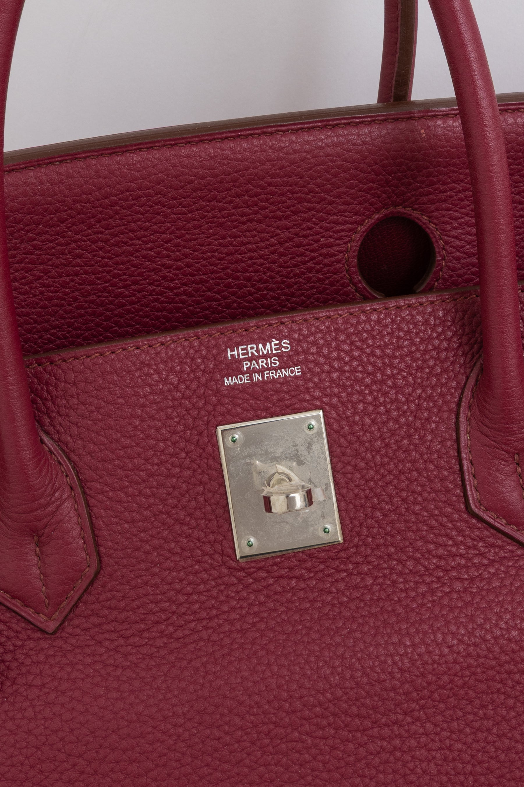 Birkin 40 Retourne in Tosca Clemence Leather