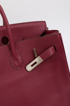 Birkin 40 Retourne in Tosca Clemence Leather