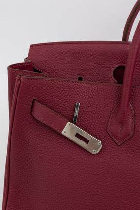 Birkin 40 Retourne in Tosca Clemence Leather