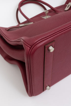 Birkin 40 Retourne in Tosca Clemence Leather