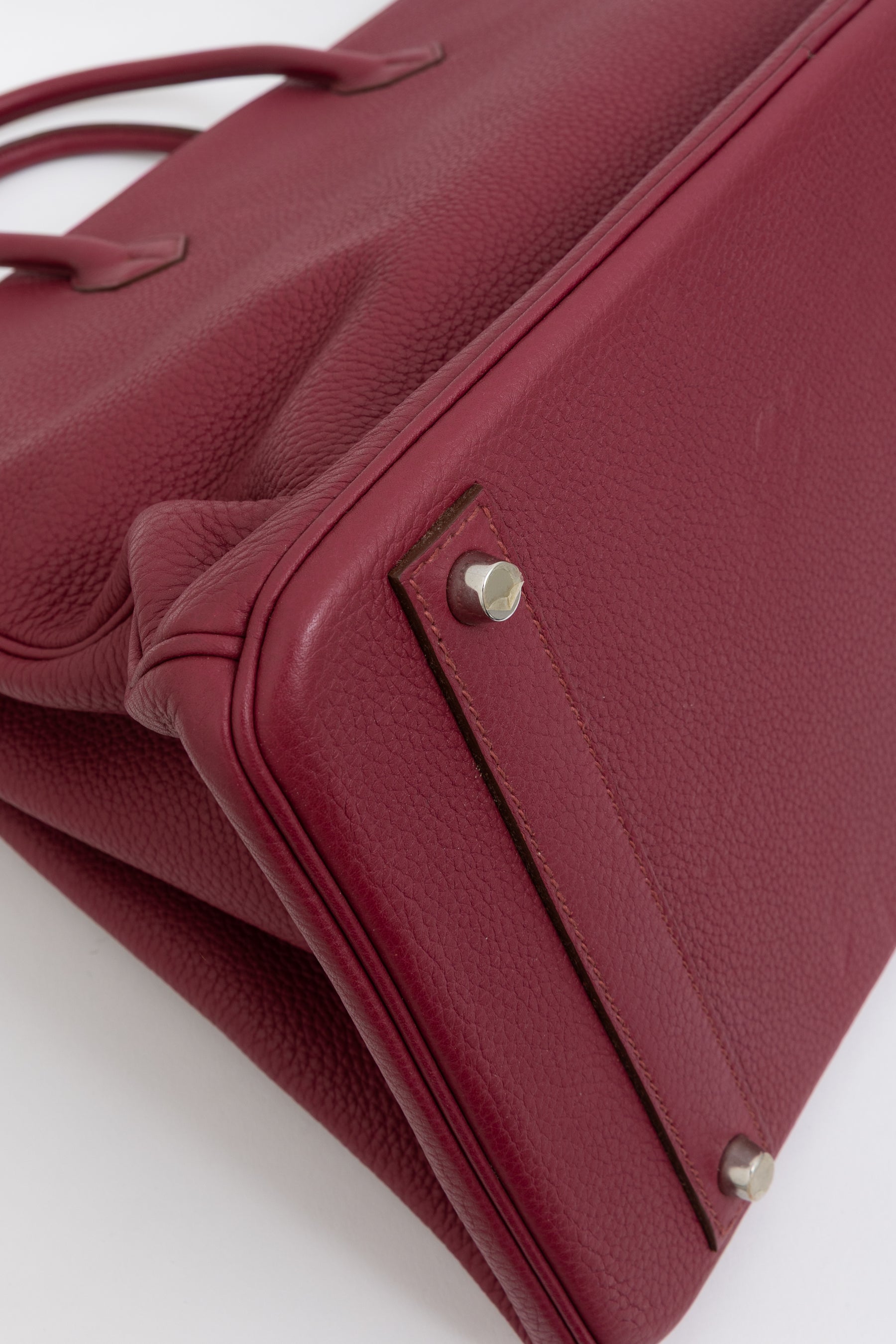Birkin 40 Retourne in Tosca Clemence Leather