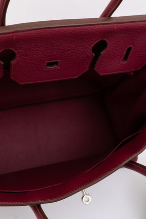 Birkin 40 Retourne in Tosca Clemence Leather