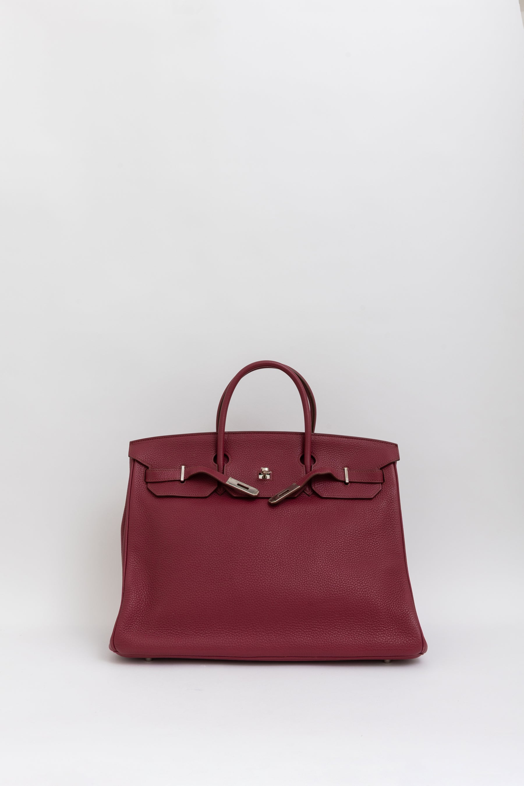 Birkin 40 Retourne in Tosca Clemence Leather