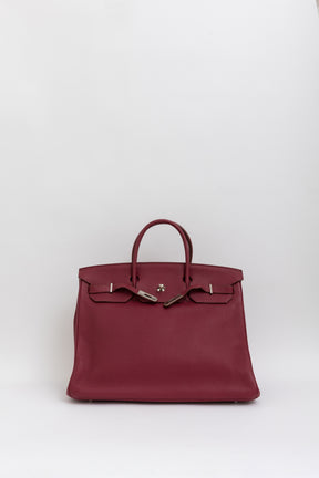 Birkin 40 Retourne in Tosca Clemence Leather