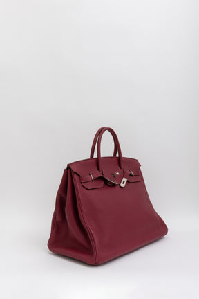 Birkin 40 Retourne in Tosca Clemence Leather