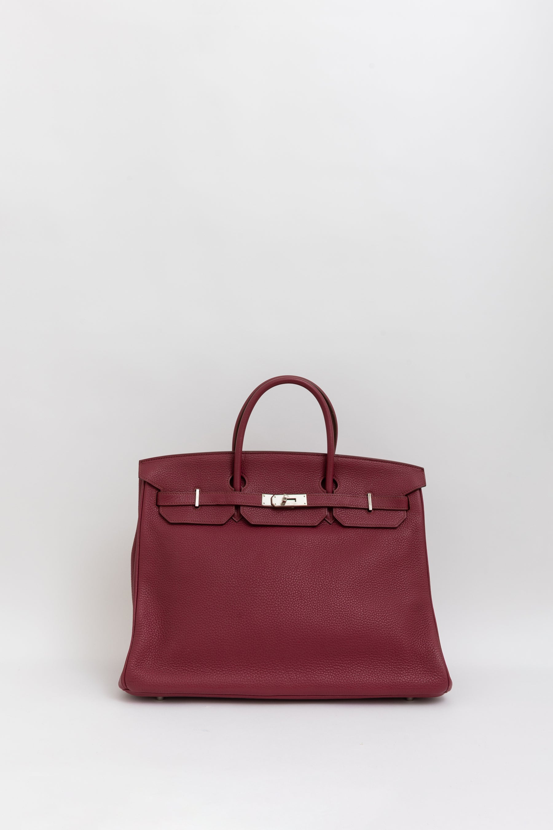 Birkin 40 Retourne in Tosca Clemence Leather