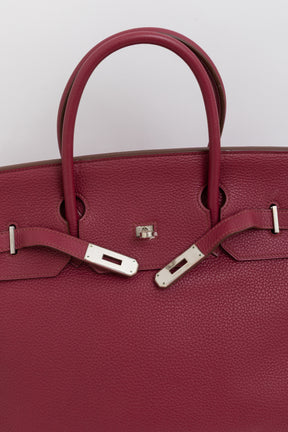 Birkin 40 Retourne in Tosca Clemence Leather