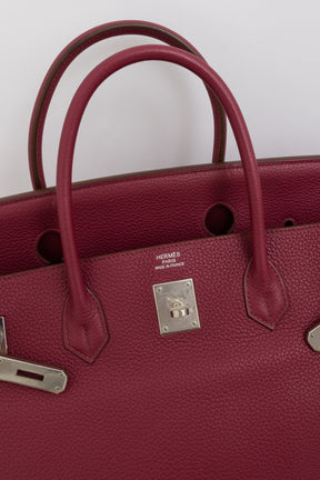 Birkin 40 Retourne in Tosca Clemence Leather