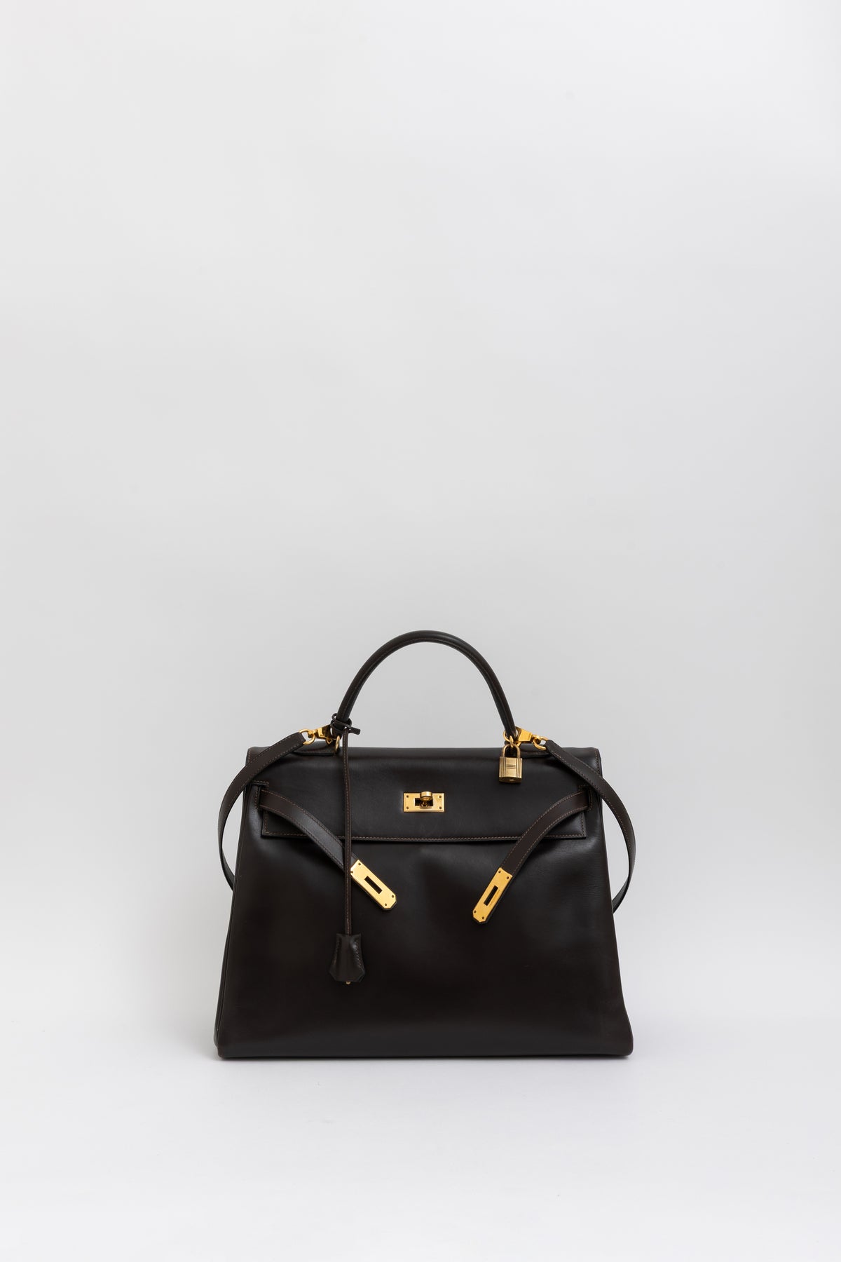 Kelly 35 Retourne in Box Leather