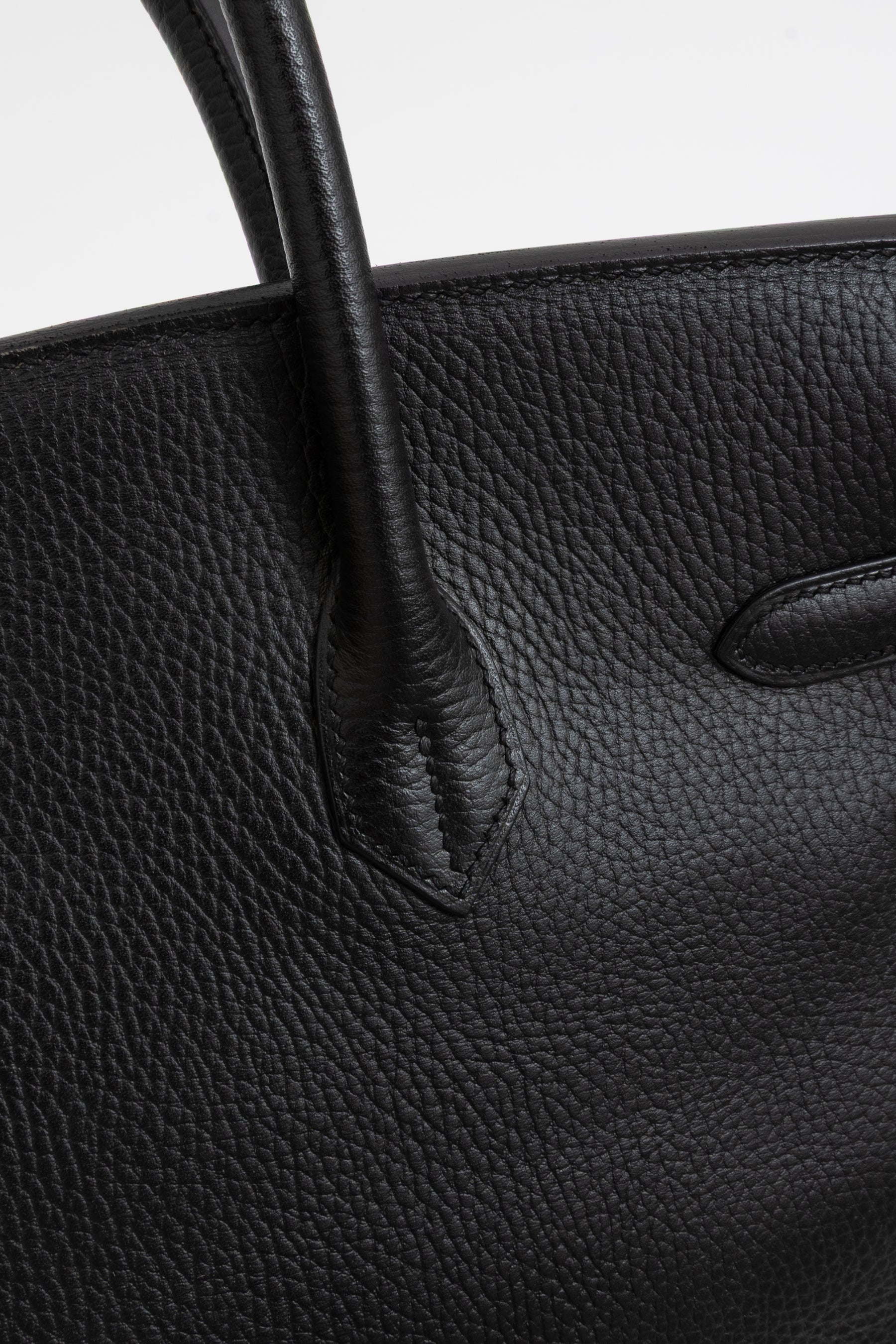 Birkin 35 in Black Ardennes Leather with Gold Hardware