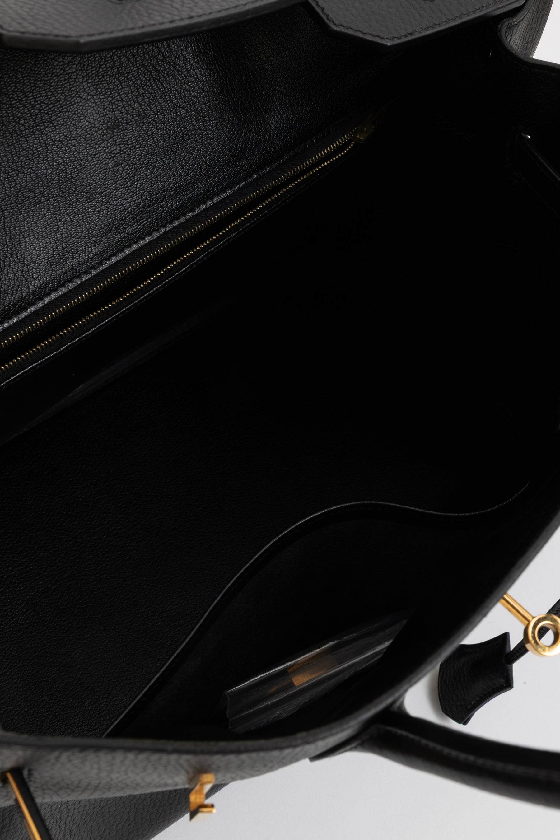 Birkin 35 in Black Ardennes Leather with Gold Hardware