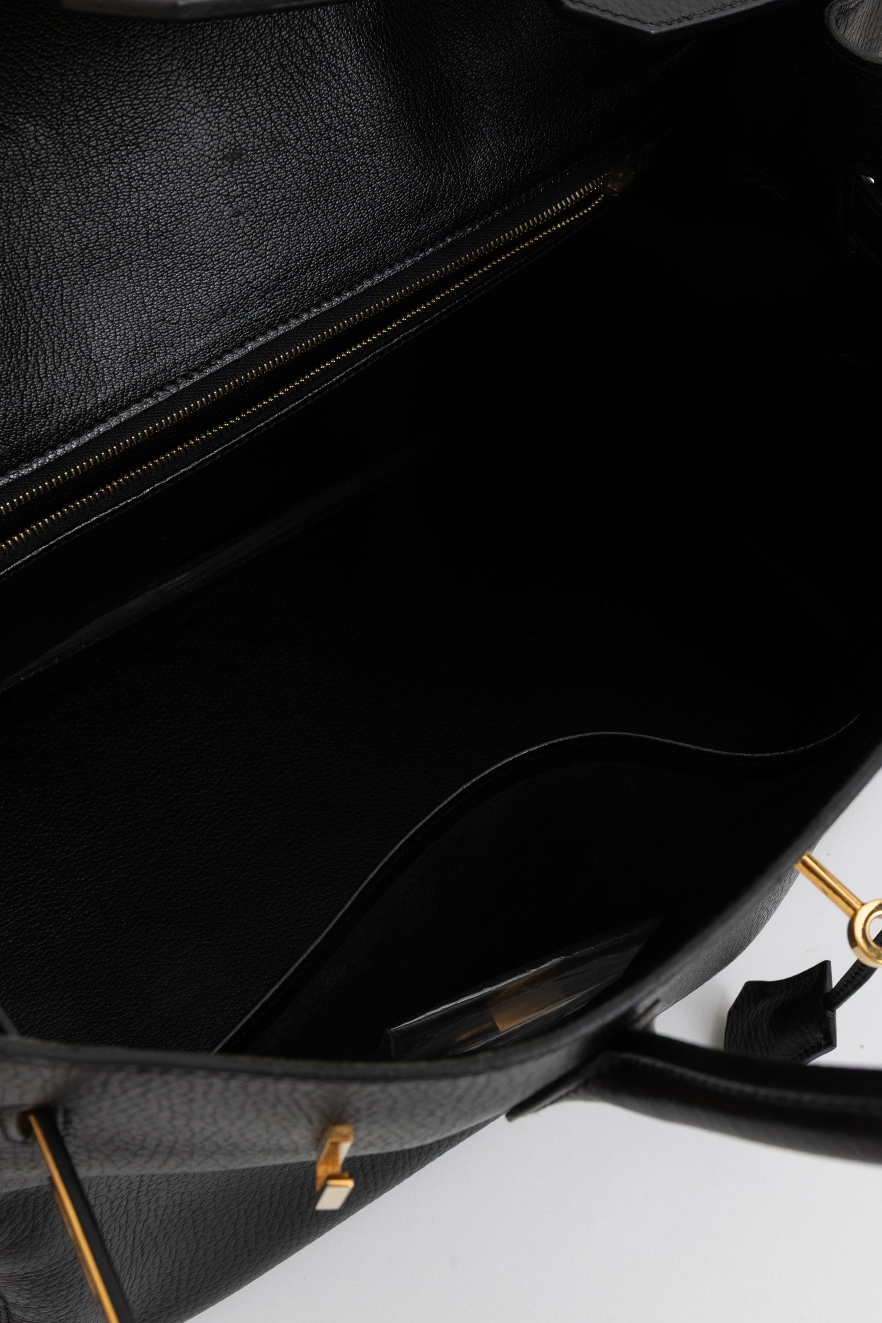Birkin 35 in Black Ardennes Leather with Gold Hardware