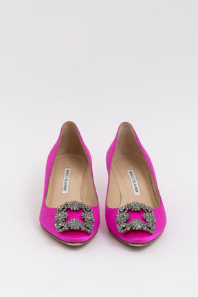 Hangisi Jewel Buckle Pumps