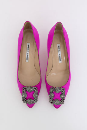 Hangisi Jewel Buckle Pumps