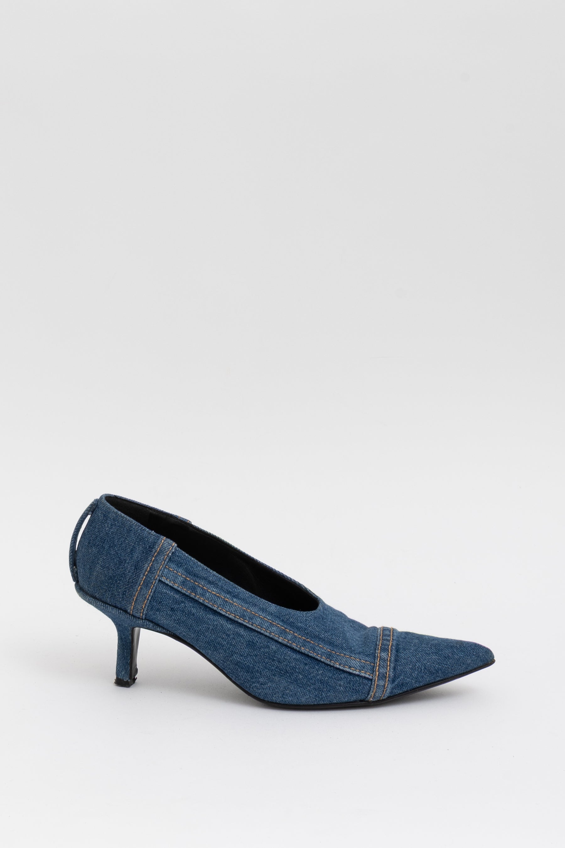 Denim Pumps