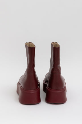 Zipped Boot I Leather
